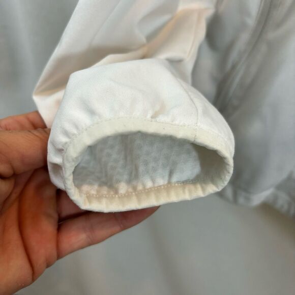 Ladies Nike Golf White Full Zip Hooded Jacket Size Medium - Picture 10 of 16